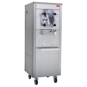 VEVOR Commercial Ice Cream Machine, 18 L/H Yield, 1780W Single Flavor Hard Serve Ice Cream Maker with Wheels, 6L Stainless Steel Cylinder